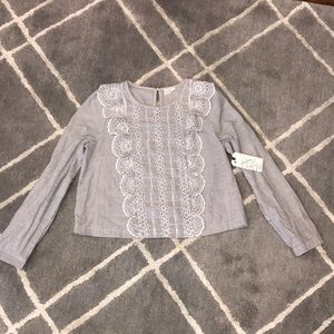 Melrose and market top NEW with tags